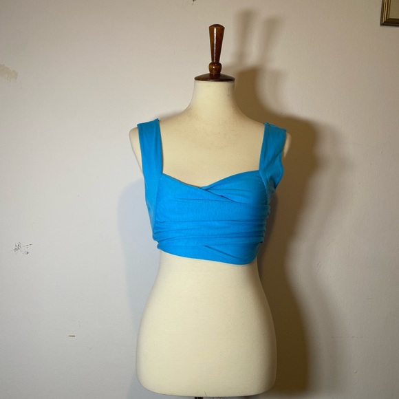 Cider Blue Wrap Top - Picture 4 of 15